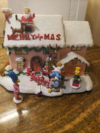 The Simpsons - Christmas Village - 742 Evergreen Terrace - Hawthorne