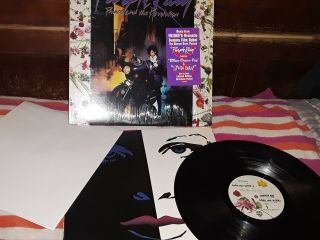 Prince/Revolution LP Purple Rain POSTER/BLACK VINYL 7