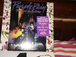 Prince/Revolution LP Purple Rain POSTER/BLACK VINYL 8