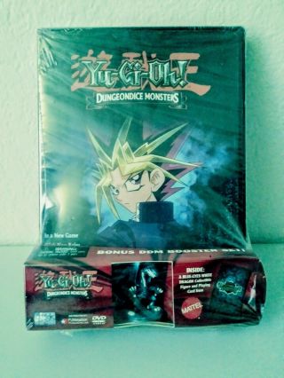 Yugioh Dungeon Dice Monsters Dvd Blue Eyes White Dragon Factory " Rare "
