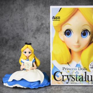 Disney Characters Crystalux Alice In Wonderland Alice Pvc Figure No Box