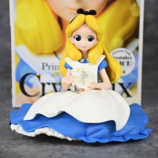 Disney Characters Crystalux Alice in Wonderland Alice PVC Figure No Box 2