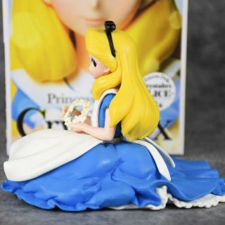 Disney Characters Crystalux Alice in Wonderland Alice PVC Figure No Box 4