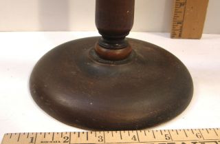 ANTIQUE VINTAGE 2FT TALL TURNED WOOD HAT STAND HATSTAND STORE DISPLAY MILLINER 3
