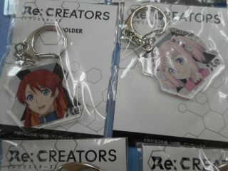Japan anime manga Re:CREATORS Keyring set (Y2 24 5