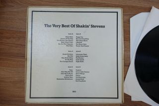 Shakin ' Stevens And The Sunsets - The Very Best Of,  LP Album Boxset,  3x Vinyls, 5