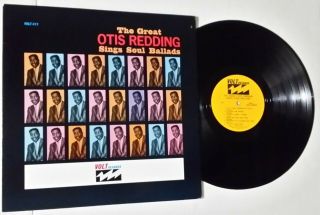Otis Redding ‎– The Great Otis Redding Sings Soul Ballads - 1965 Mono Lp