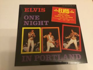 Elvis Presley Lp (one Night In Portland).
