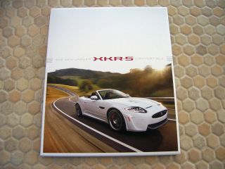 Jaguar Xkr - S Official Convertible La Autoshow Press Brochure Cd 2012