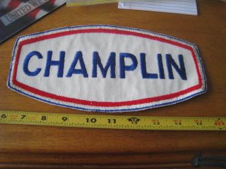 Old Stock Large Champlin Oil Service Uniform Patch