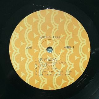 Queen - Jazz Freddie Mercury on Cover unique korea vinyl lp VG / VG (EX) 5