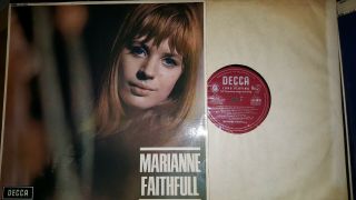 Marianne Faithfull Marianne Faithfull Uk 2nd Decca Mono Lk 4689 Ex,