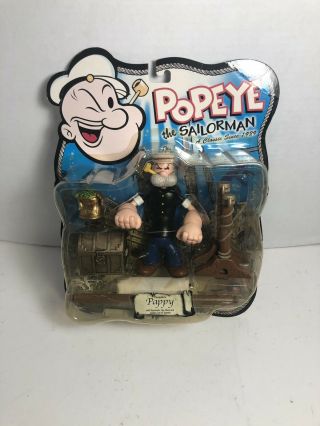 Mezco Popeye Series 2 Pappy 5 " Action Figure Moc,  2001