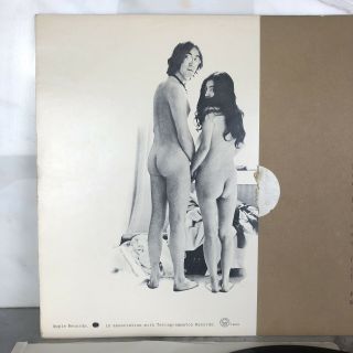 John Lennon And Yoko Ono Unfinished Music No.  1: Two Virgins EX/NM - VINYL LP 4