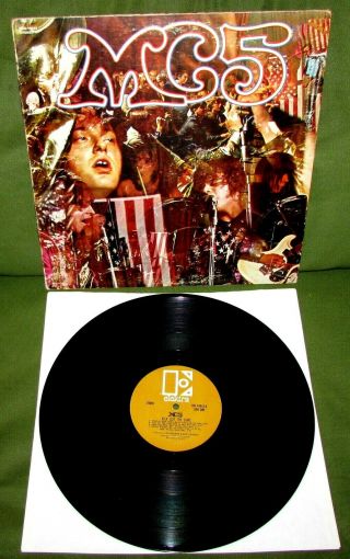 Mc5 Kick Out The Jams 1st Us Gold Elektra 1969 Uncensored Mother F Er
