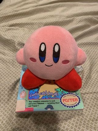 5.  5 Inch Real Kirby Plush Toy Standing - Kirby 5.  5 " Plush