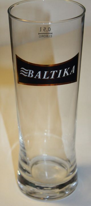 Baltika Russian Brewery Baltika Beer Glass/mug 0,  5 L