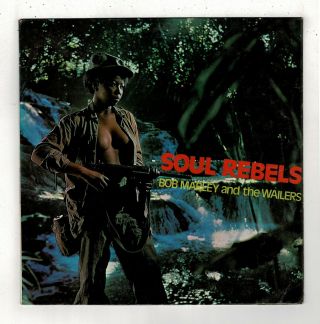 Bob Marley & Wailers - Soul Rebels Upsetter Lp (hear) Reggae Uk 1st Press
