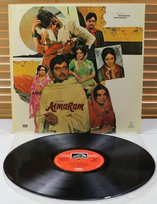 Eclp 5691 (1st Ed. ) Atmaram – Ost Shankar Jaikishan Bollywood Funk Lp