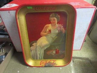 1937 Coke Coca Cola Tray D47