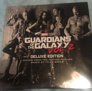 Guardians Of The Galaxy Vol 2 Deluxe B&n Soundtrack Vinyl Red 2xlp Exclusive