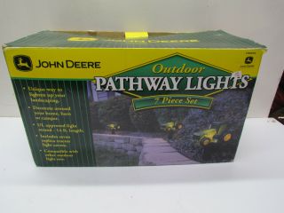 John Deere Pathway Sidewalk Tractor Light 7 Pc Set 98001