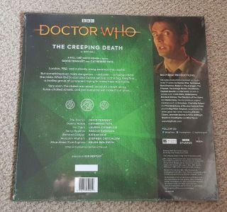 BBC Doctor Who The Creeping Death Green 1000 only Vinyl LP UK Seller 4