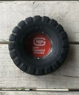 Vintage General Tire Co.  Rubber Tire Ashtray Painted SHIP US 2