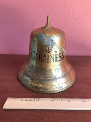 Guinness Beer Tavern - Bar Advertisng Brass Bell