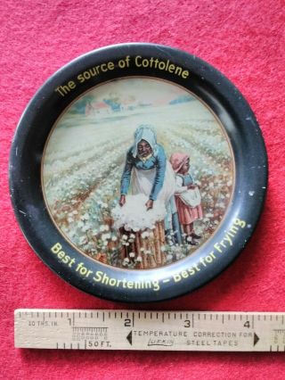 Vintage Tip Tray.  The Source Of Cottolene.  Best For Shortening - Best For.