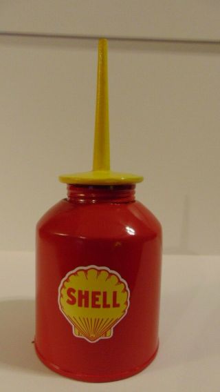 Shell Dad Vintage Pump Oil Can Gasoline Station Sign Gas Motor Crude