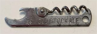 1920s Dow Old Stock Ale Montreal Canada Corkscrew Bottle Opener B - 13 2