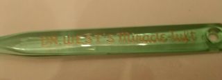 Vintage 1938 Dr.  West’s Miracle Tuft Toothbrush Glass Case Tooth Brush Exton 6
