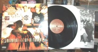 Gang Starr ‎– Moment Of Truth 1998 Us 1st Press 3 Lp Set W/insert Nm Vinyl