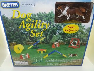 Retired Breyer Dog Agility Set 1504 From The Companion Animal Series