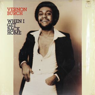 Vernon Burch - When I Get Back Home Lp - Columbia Vg,  Shrink