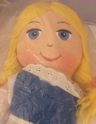 Swiss Miss 1977 15” Soft Doll Madefor Beatrice Foods Advertising Cocoa