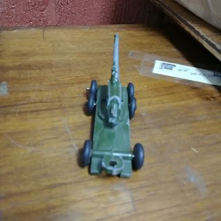 Vintage TootsieToy Diecast Howitzer Cannon Green Tow Army Toy 1950 - 1960 ' s 4 