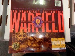 Grateful Dead The Warfield - Sf,  Ca - 10/10/80 - Record Store Day 2019 - New/sealed 2 Lp