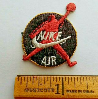 Vintage 1980s Nike Air Jordan Embroidered Patch Michael Jordan Patch 3