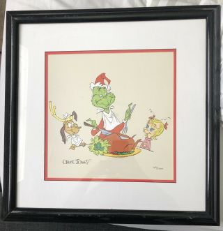 Lithographic Print - The Grinch - “roast Beast Feast”