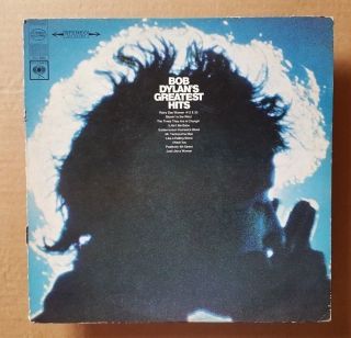 Bob Dylan Greatest Hits Orig 1967 Columbia 360 Stereo 2 Eye W/ Poster Dg - Lp