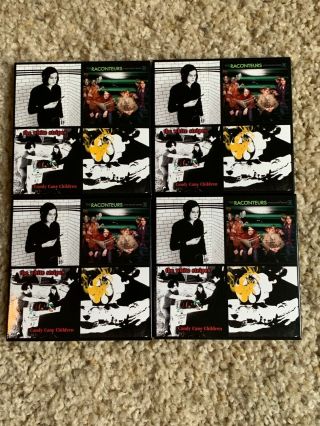Rsd 2019 Third Man Records 3 " Vinyl Complete Set Of 4 Jack White/white Stripes,