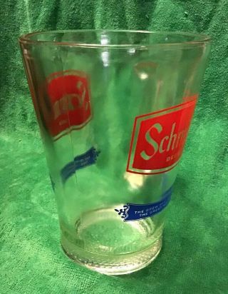 Schmidt Vintage Beer Pitcher Glass Mug The Beer That Grew With The Great N W 2