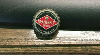 Vintage Grain Belt Beer Cork Bottle Cap Minneapolis Brewing Co Mn