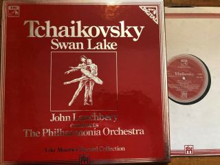 Sls 5271 Tchaikovski Swan Lake/ Lanchbery / Lpo 3 Lp Box Set