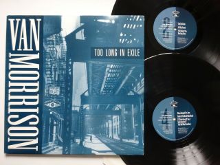 Van Morrison Too Long In Exile - Rare Double Lp In Ex/vg,  Cond (1993)