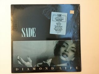 Sade Diamond Life Lp Portrait Nm Shrink Hype Sticker Smooth Operator Og