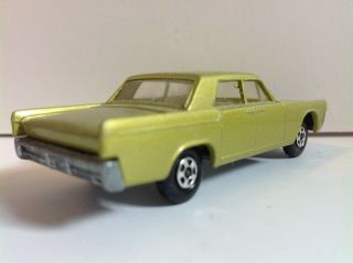 Matchbox 31 1964 LINCOLN CONTINENTAL Transitional Superfast near LESNEY 5