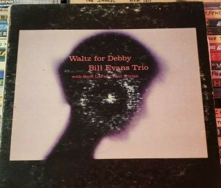 Bill Evans Trio - - Waltz For Debby - - Riverside - - 399 - - 1st.  Press - - Deep Groove.